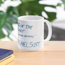 This michael scott poster celebrates one of our favorite moments from the office tv show when michael scott quotes himself quoting wayne gretzky: The Office Mug Wayne Gretzky Michael Scott Quote Mug The Office Tv Show Dinnerware Serveware Mugs