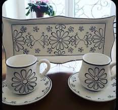 Saadet Akcan Adli Kullanicinin Cini Panosundaki Pin Mavi Ciniler Fincan Seramik