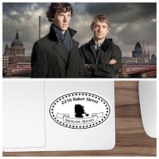 221 Baker Street Sherlock Holmes Adress Sticker In 2020 Bbc Tv Shows Baker Street Sherlock Holmes