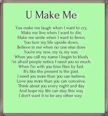 U Make Me Long Love Poems Poems For Your Girlfriend Love Poem For Her