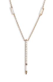 Nadri Mercer Pave Stick Pendant Necklace Nordstrom Pendant Necklace Necklace Necklace Online