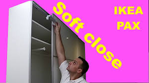 My windows/doors have that wide 4 trim. Ikea Pax Sliding Doors Height Adjustment Part 1 Youtube