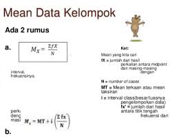Cara Mencari Mean Modus Dan Median Dalam Data Kelompok Matematika Belajar