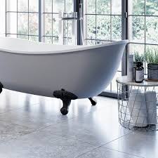William stone & tile inc. Pulpis Natural 60x120cm Glossy Grey Stone Porcelain Tile Tbk Tiles
