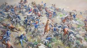 | color and black and white photomechanical postcards mostly depict landscapes and historic sights in the southwest. The Sole Survivor On The Army Side Of Custer S Last Stand
