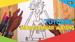140 gambar ilustrasi dari cerita rakyat gambarilus. How To Draw Tutorial Cara Menggambar Wayang Youtube