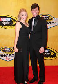 When the nascar sprint cup awards ceremony rolls around at the end of each season, the chase drivers, their owners, and teams turn out in their finest attire to receive the recognition they well deserve. Erik Jones And Hayley Burnash At The 2015 Nascar Cup Awards Banquet Joe Gibbs Racing Kyle Busch Motorsports Nascar Cup