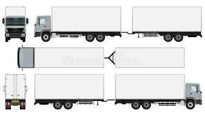 Search through 623,989 free printable colorings at getcolorings. Truck Trailer Template Stock Vector Illustration Of Mockup 84116384