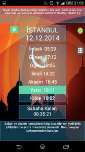 Istanbul, istanbul turkey için en doğru i̇slami namaz vakitleri bugün sabah namazı vakti 04:30 am, öğle namazı vakti 01:03 pm, i̇kindi namazı vakti 04:51 pm, akşam namazı vakti 07:53 pm ve yatsı namazı vakti 09:29 pm. Turkiye Namaz Vakti Pour Android Telechargez L Apk