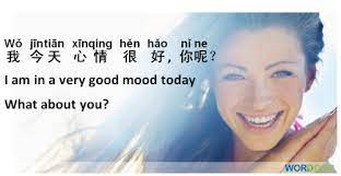 Nǐ jīntiānguò de zěnme yàng how are you today. Chinese Sentences How Do You Feel Today Chinese Sentences Chinese Language Learning Chinese Language Words