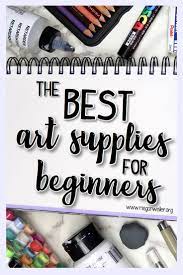 The Best Art Supplies For Beginners Sketchbook Cover Ideas Art Supplies Art