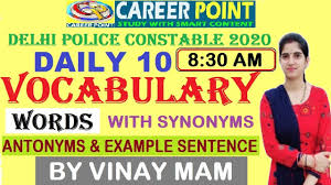 Lecture 41 Learn English Vocabulary Words Hindi Meaning Antonyms Synonyms By Vin In 2020 Vocabulary Words English Vocabulary Words Learn English Vocabulary