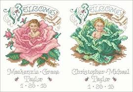 With over 200 designs, you'll find something here that is perfect for your next cross stitch project. Briar Rose Cabbage Patch Baby Announcement