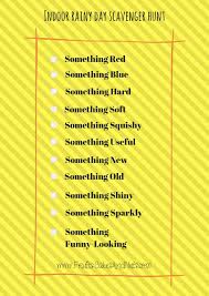 Indoor Rainy Or Snowy Day Scavenger Hunt Game List To Etsy Fun Games For Kids Scavenger Hunt Games Scavenger Hunt For Kids
