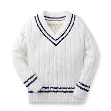 V Neck Cricket Sweater Hope Henry Boy