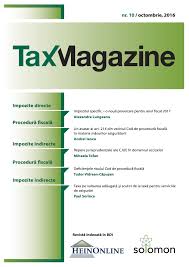 Pentru a evita orice posibile greseli legate de taxe si impozite, aveti nevoie de o imagine de ansamblu asupra fiscalitatii din romania. Juridice