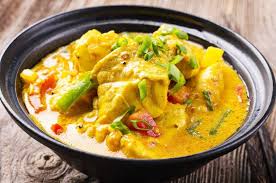 Seafood Curry In Coconut Hor Mok Ma Prow Awn Seafood Curry Coconut Hot Mok Ma Prow Awn Fish Curry Fish Curry Recipe Curry