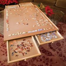 Puzzle Organizers Standard Wooden Puzzle Plateau Puzzle Storage Puzzle Organization Puzzle Table