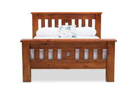 Neutral tones accented with fresh greens and vibrant blues reveal a natural sense of comfort highlighted with hints of energy for a stylishly relaxing vibe. Rustic Settler Queen Bed Amart Furniture