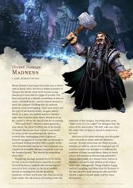 Domain Of Madness Cleric By The Singular Anyone Dnd 5e Homebrew Dungeons And Dragons Classes Dnd Cleric