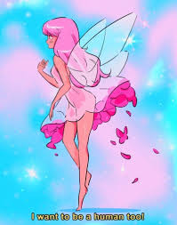 Draw the stick figures using lines for the boys arms and legs. Anime Fairy Girl Drawing Easy Materi Pelajaran 5