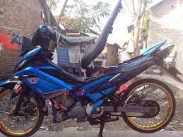 See more of jupiter mx modifikasi on facebook. Modifikasi Motor Mx 135 Warna Biru Arena Modifikasi