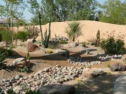 These ideas, including landscaping design, garden ideas, and 65+ best landscaping ideas to completely revamp your yard. Sand Bei Der Gartengestaltung Wueste Design Kakteen Steingarten Desert Backyard Arizona Backyard Landscaping Rock Garden Landscaping