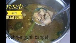Masukkan daun salam, daun jeruk, dan sereh. Resep Soto Babat Enak Dan Gurih Kuahnya Seger Banget Youtube