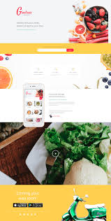 A Fantastic Free Elementor Template For A Goodness Meal Services How To Make Coffee Food Packaging Design Delicious Healthy Recipes