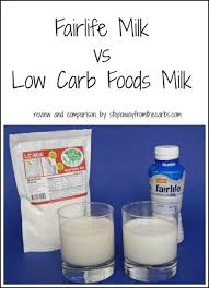 Fairlife Milk Vs Low Carb Foods Milk