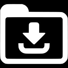 White download icon, download free download transparent png images for your works. White Downloads Icon Free White Folder Icons