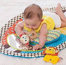 Maybe you would like to learn more about one of these? Amazon Com Musical Tummy Time Mat Newborn Baby Play Mat With Plush Pillow Safe Baby Mirror Toys For Newborns Changing Pad Height Measure Chart Easy To