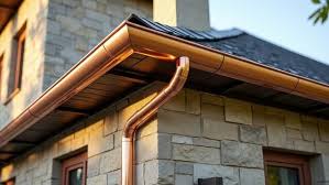 Copper gutters