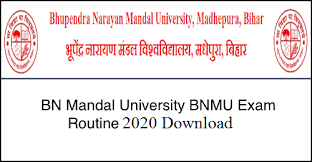 Bnmu Part 1 Exam Date 2020 Download Ba Bsc Bcom 1st Year Exam Routine University Exam Exam Schedule Exam