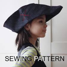 Sewing Pattern and Tutorial Pirate's Costume. Includes Tricorn, Vest and  Accessorie. You Get a ZIP File Containing PDF Files.