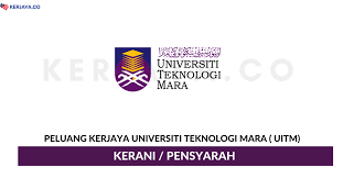 Penolong jawatan kosong uitm 2020, semakan mac mara, kemasukan guru keputusan mara, keputusan ujian online mara pegawai pendidikan 2021, semakan. Jawatan Kosong Terkini Universiti Teknologi Mara Uitm Kerani Pensyarah Kerja Kosong Kerajaan Swasta