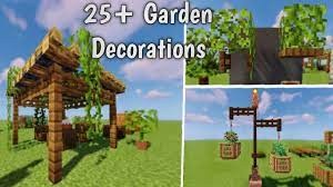 Posted on 25 may 2020. Minecraft 25 Easy Garden Design Ideas And Designs Inspiration Tips Youtube