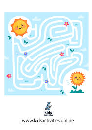 free printable mazes for preschool pdf kids activities