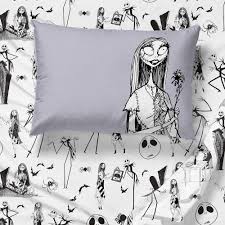 Jack skellington lady & the tramp lion king maleficent mickey & minnie olaf elsa pluto princesses stitch tigger tinkerbell snow white & 7 dwarfs. Jack Skellington And Sally Sheet Set Twin Full Queen The Nightmare Before Christmas Shopdisney