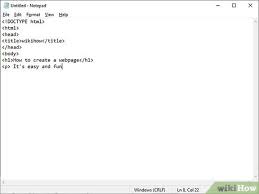 How To Create A Simple Web Page With Html: 9 Steps (With Pictures)
