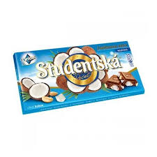 Terravita czekolada mleczna z ciasteczkami i kawą 100 g. Studentska Mleczna Kokosowa Czekolada Z Czech Sklep Scrummy