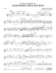 This well known patriotic march is widely considered to be the magnum opus of composer john philip sousa. Michael Brown Soundtrack Highlights From Star Wars The Last Jedi Flute Sheet Music Pdf Notes Chords Classical Score Concert Band Download Printable Sku 375915