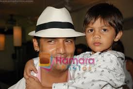 Marc Robinson at Baptism party of Marc and Walusha Robinson's daughter  Sienna at Olive