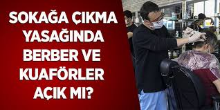 Normalleşme sürecinde belireli koşullar sağlandığı takdirde berber ve kuaförler işletmelerini açabilecek. Sokaga Cikma Yasaginda Berber Ve Kuaforler Acik Mi