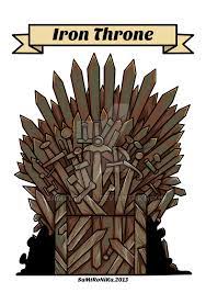 I Is For Iron Throne By Samtronika Game Of Thrones Art Iron Throne Grumpy Cat