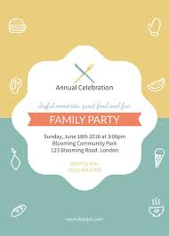 They are intended to make reunion planning easier for you and for your members. Family Reunion Party Invitation Template Template Fotojet