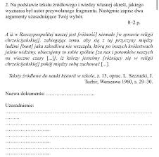 Konfederacja warszawska to określenie uchwały podjętej przez sejm konwokacyjny w 1573 r. Pomoze Mi Ktos Na Szybkosci Prosze Musze Miec To Na Jutro Na 9 Daje Naj Wydaje Mi Sie Ze Jest To Brainly Pl