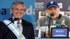 Florencia aise, la artista plástica mendocina que impactó a alberto fernández y la invitó a almorzar en casa rosada. Alberto Fernandez Recibe Hoy A Diego Maradona Canal C