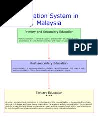 Peninsular malaysia, sabah and sarawak. Education System In Malaysia Docx Bachelor S Degree Diploma