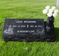 Amazon.com : Headstones for Cemetery Black Granite Headstone ...